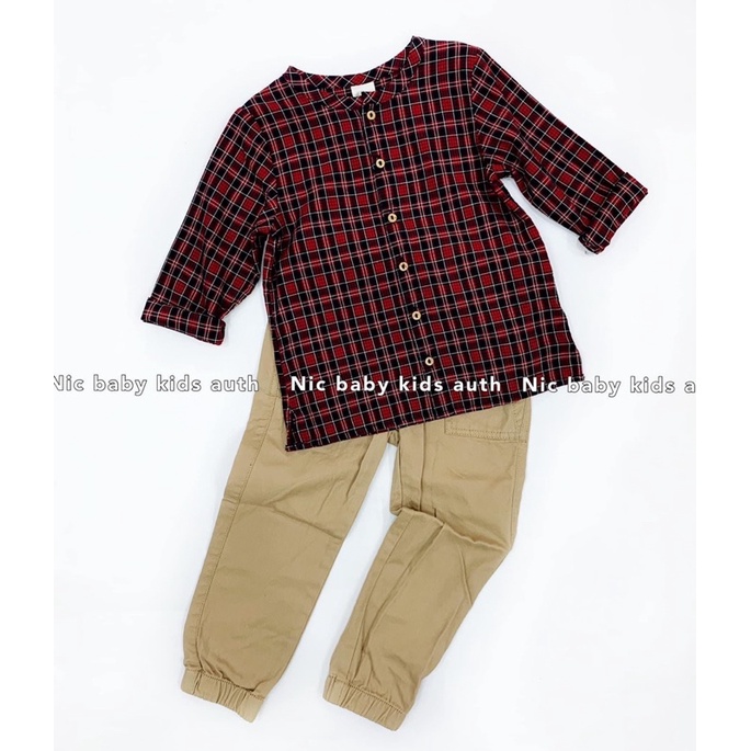 Áo sơ mi cho bé trai authentic