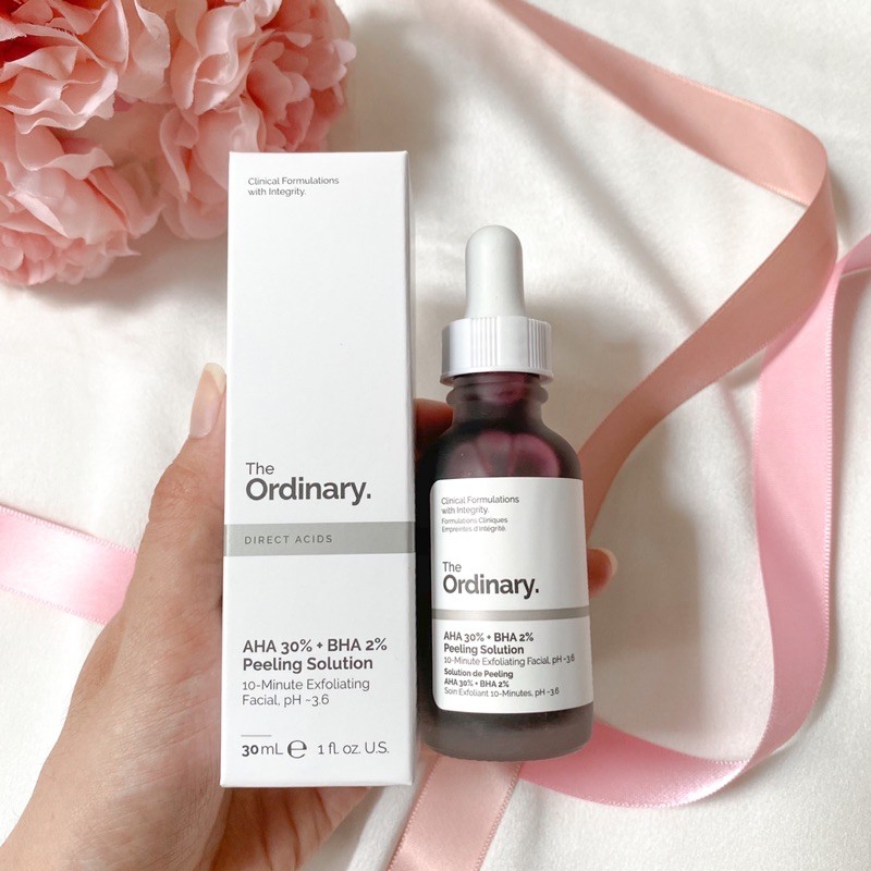 Tẩy tế bào chết AHA 30% + BHA 2% Peeling Solution 30ml - serum peel da The Ordinary