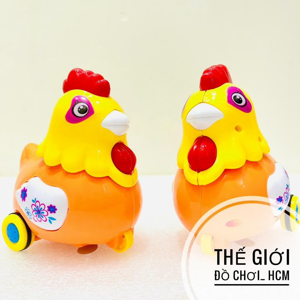 [PHÁT NHẠC - CLIP THẬT] Gà mái hoa mơ chạy bánh đà có đèn, có nhạc  rất dễ thương dành cho các bé