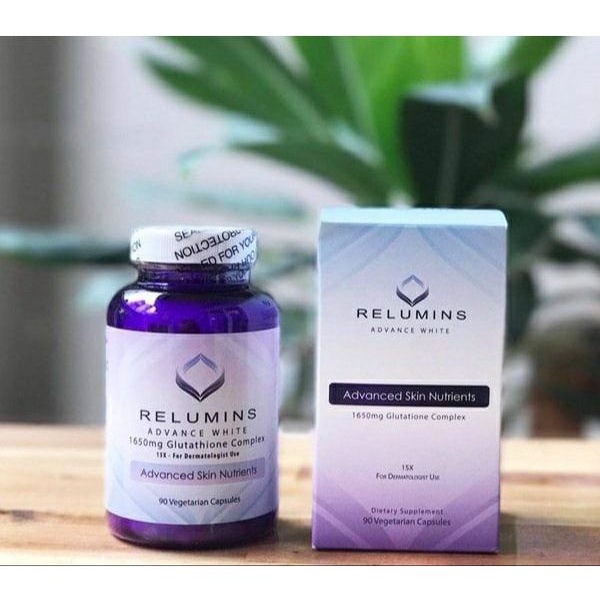 Viên uống Trắng Da Relumins Advance White 90 Viên của Mỹ