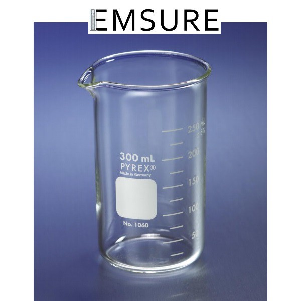 Cốc thủy tinh chịu nhiệt cao chia vạch đong lường pha chế PYREX® 400 mL Tall Form Berzelius Beakers [EMSURE277]