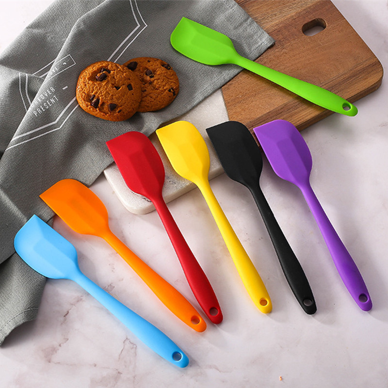 Dụng cụ Spatula bằng silicon chống dính và cách nhiệt dùng để vét bột/ bơ