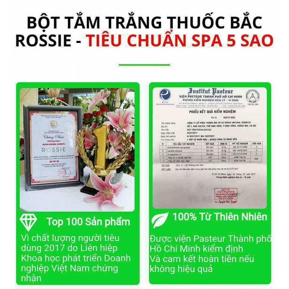 Ủ trắng thảo mộc Rosie (Dành cho mặt)