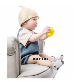 (Tặng 1 vòng dâu cho bé)- Sét 5 đôi tất lưới Cổ Cao Cho Bé 3 tháng - 12 tháng