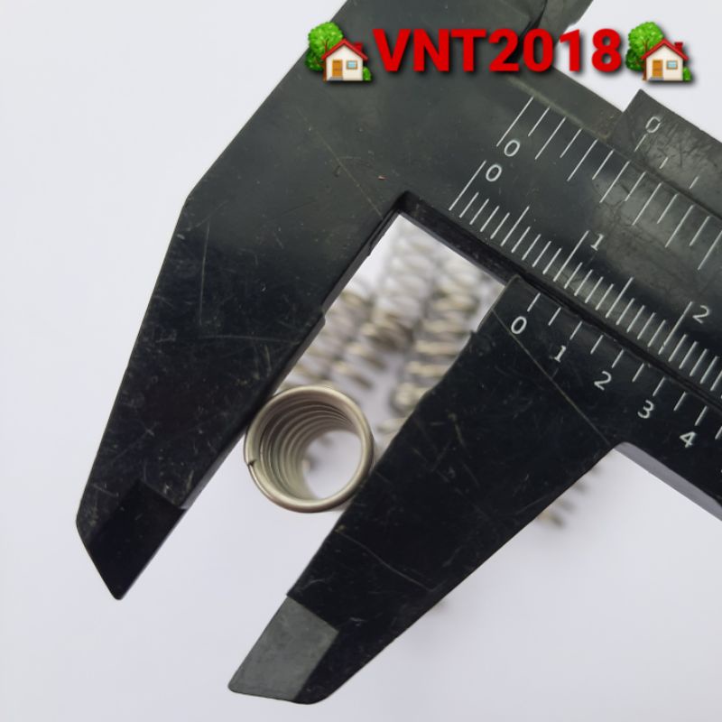 Lò xo nén phi 10 inox304 sợi 1mm