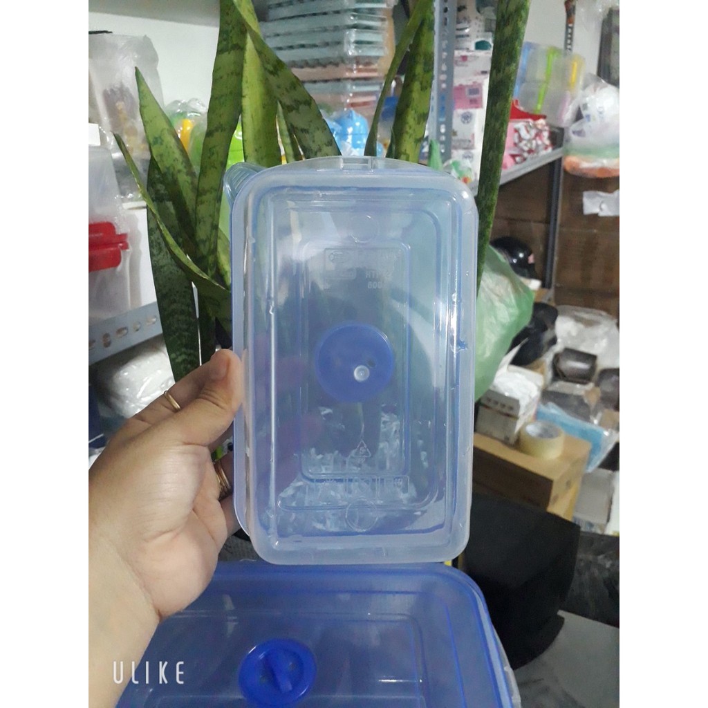 HỘP NHỰA ĐỰNG THỰC PHẨM 1700ML NẤP DẺO CÓ NÚT THOÁT HƠI