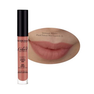 Son Màu Lâu Phai Deborah Fluid Velvet Mat 01