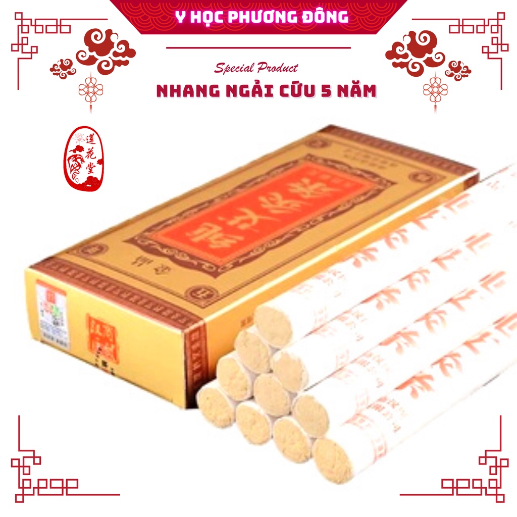 HỘP NGẢI CỨU 5 NĂM THƠM CỰC PHẨM THÔNG KINH HOẠT LẠC