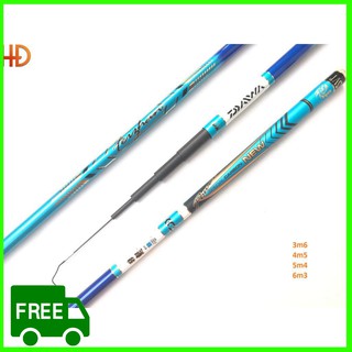 Cần câu cá ❤️free ship❤️ cần câu tay 6h carbon đặc biệt 3m6 - 6m3 chính hãng t1999 ,uy tín số một