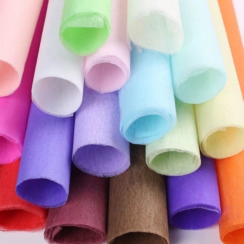 Giấy Lụa/ Giấy Mếch/ Giấy Vân Long Gói Hoa (Bán mét)