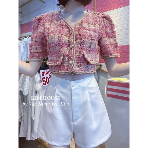 SET ÁO DẠ HỒNG BABY