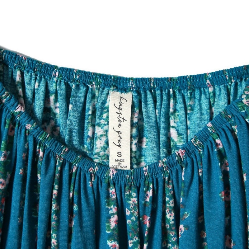 Áo kiểu hoa nhí xuất dư xịn