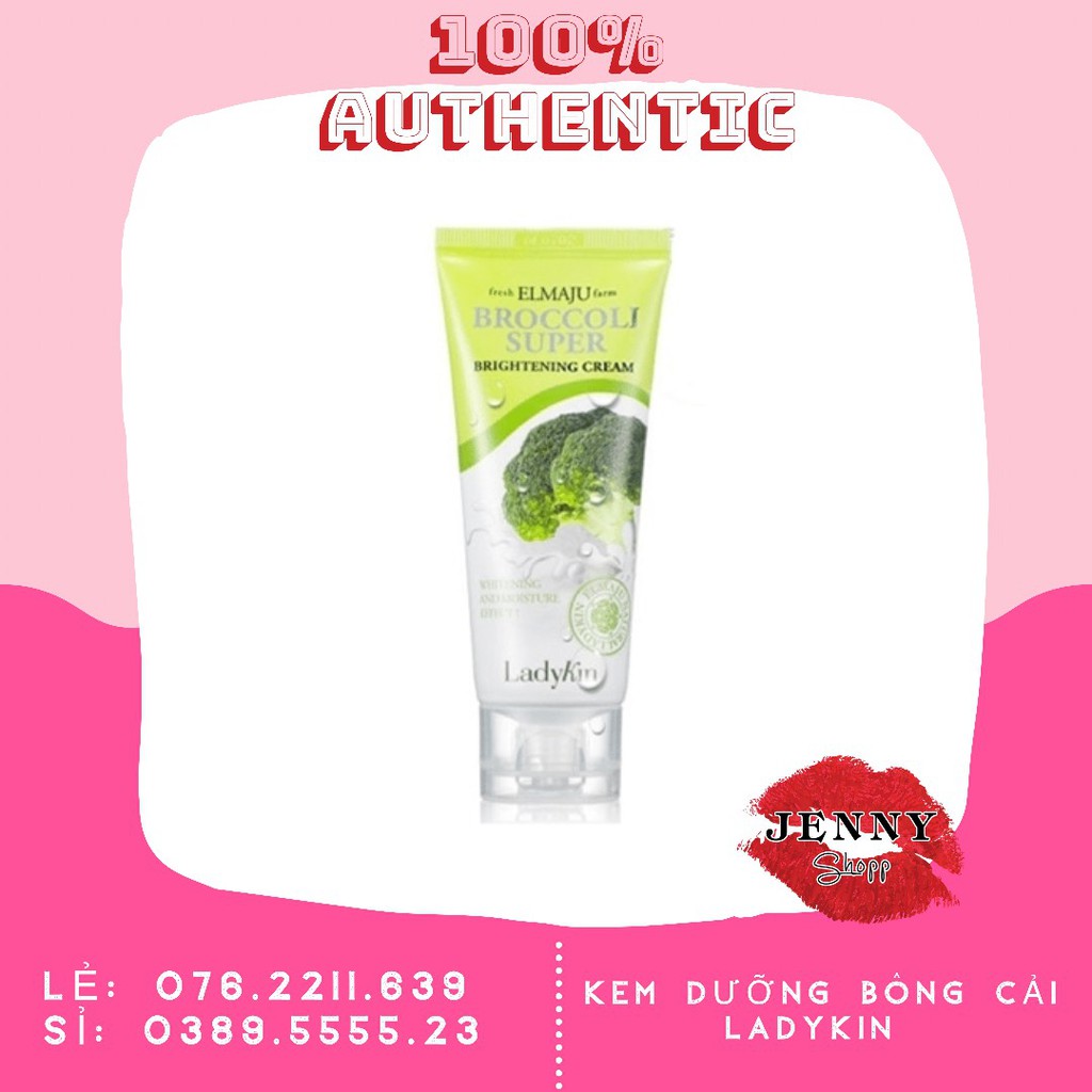 KEM DƯỠNG TRẮNG DA LADYKIN BROCCOLI SUPER BRIGHTENING CREAM