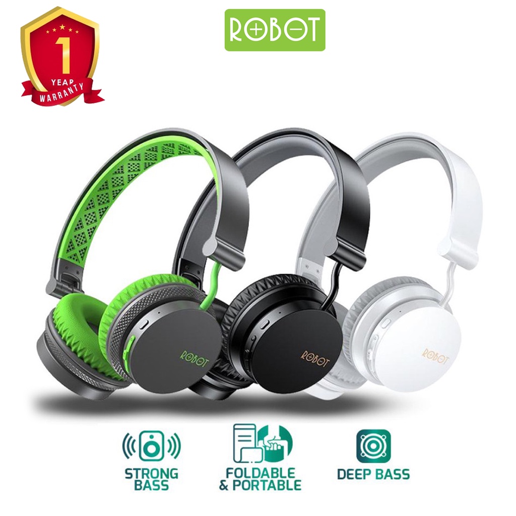 Tai Nghe Chụp Tai Bluetooth 5.0 ROBOT Spirit H10