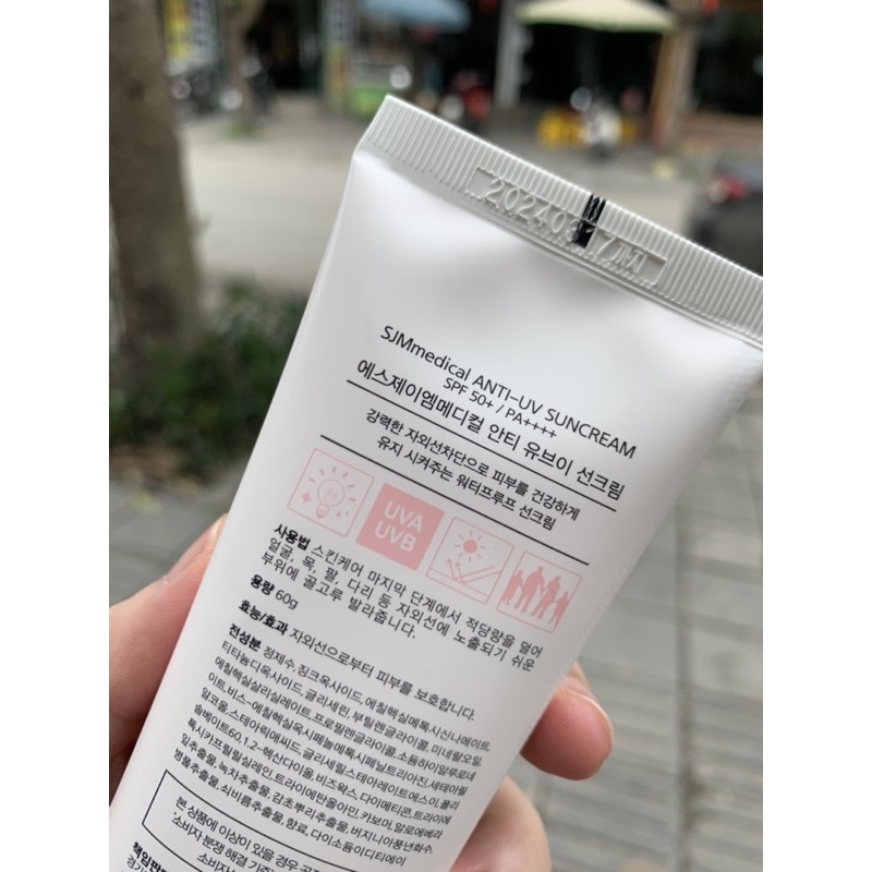  Kem Chống Nắng SJM Medical Anti UV Perfect SunScreen SPF50+/PA++++ 60g - Hàn Quốc | BigBuy360 - bigbuy360.vn