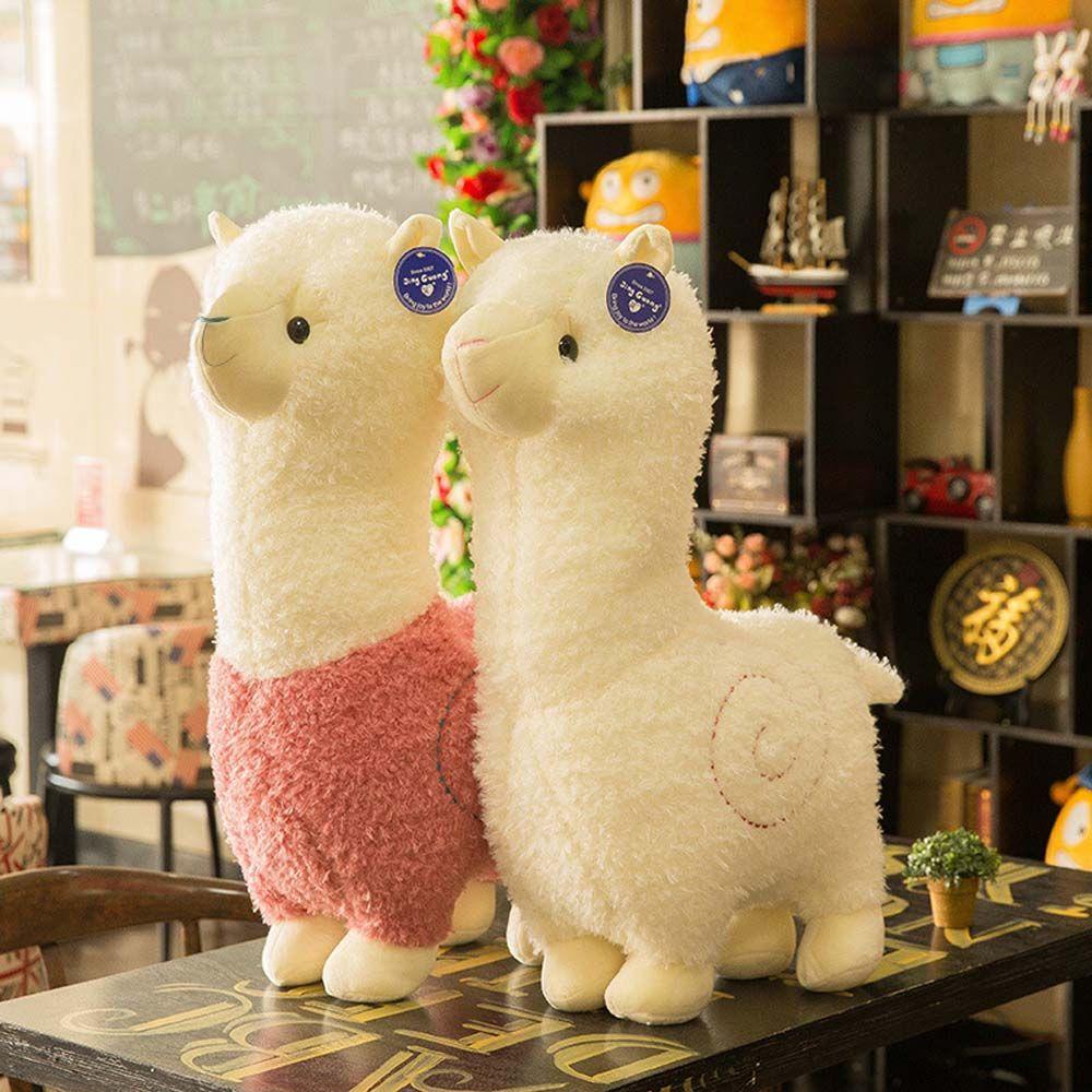 Lạc Đà Alpaca Nhồi Bông Nhiều Màu Sắc Dễ Thương