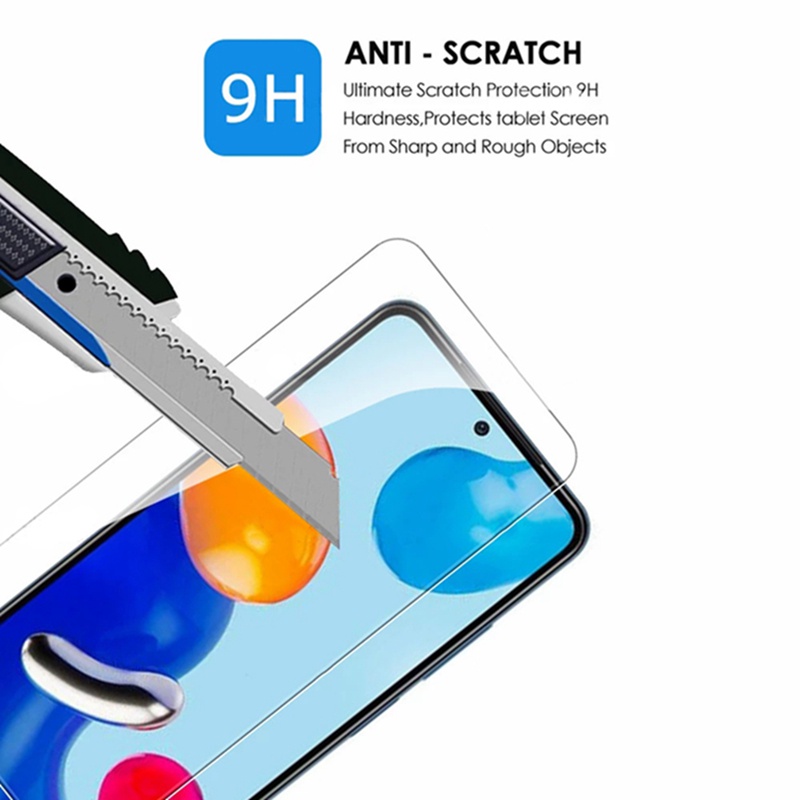 Kính cường lực cho Xiaomi Mi Redmi Note 12 7 8 9 10 11 11S 10S 9S 9A 9C 10C Poco X5 Pro C40 X4 X3 NFC F5 F4 F3 M5 M4 M3 11T 9T 10T 11 12 Lite