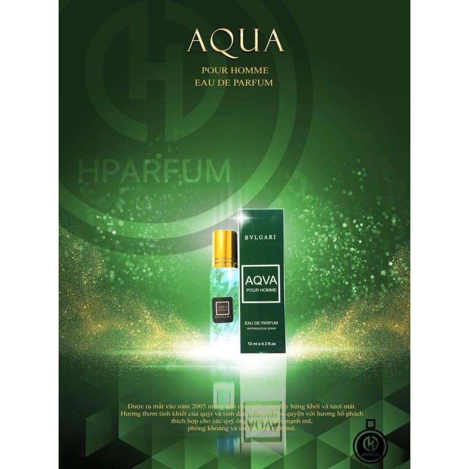 Nước Hoa Nam Nữ Aǫᴠᴀ Pᴏᴜʀ Hᴏᴍᴍᴇ Chính Hãng Hparfum Lăn 12ml | BigBuy360 - bigbuy360.vn