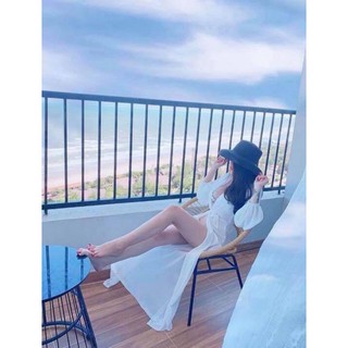 Áo choàng đi biển sang chảnh( 2 màu)