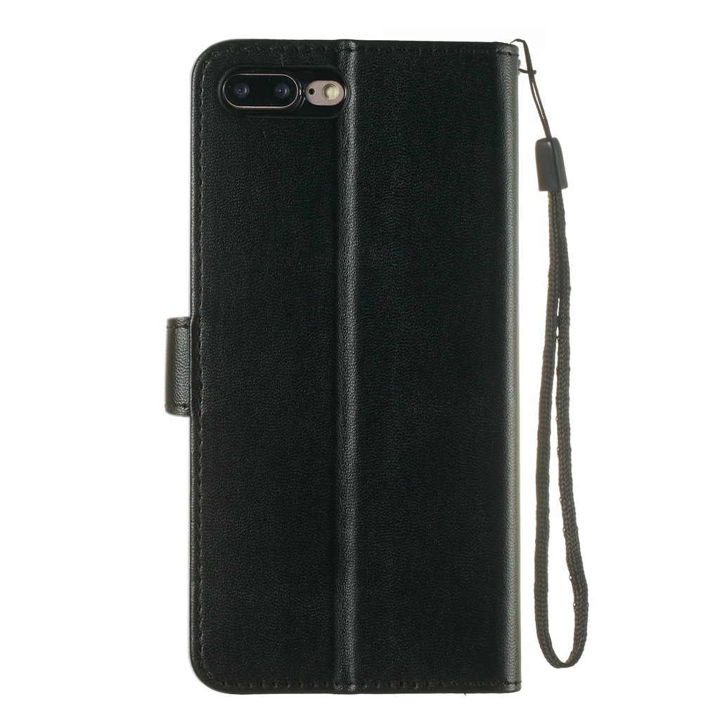 Bao nắp gập chất da trơn màu cho điện thoại iPhone 5 5s se 6 6s 7 8 Plus | BigBuy360 - bigbuy360.vn