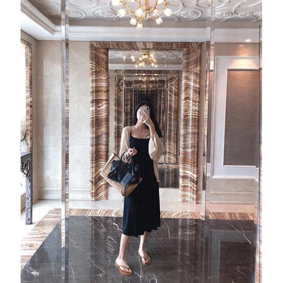 Áo cardigan khoác ngoài len mỏng | BigBuy360 - bigbuy360.vn