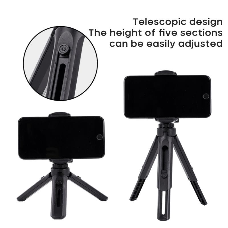 Tripod Giá Đỡ 3 Chân Mini Gấp Gọn TT01 Chiều Dài Tối Đa 28 cm Cho Điện Thoại Và Máy Ảnh Mirroless