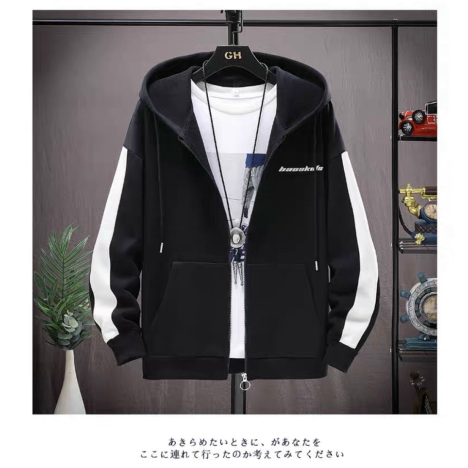 (HCM) ÁO KHOÁC NAM FORM RỘNG - THỜI TRANG HÀN QUỐC , SỌC TAY - SIÊU XỊN PHONG CÁCH HÀN QUỐC CHO CÁC ANH EM KME FASHION