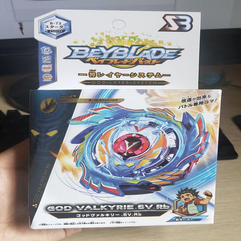 Beyblade Burst B-73 Starter God Valkyrie.6V.Rb Attack With Launcher Zero Toy
