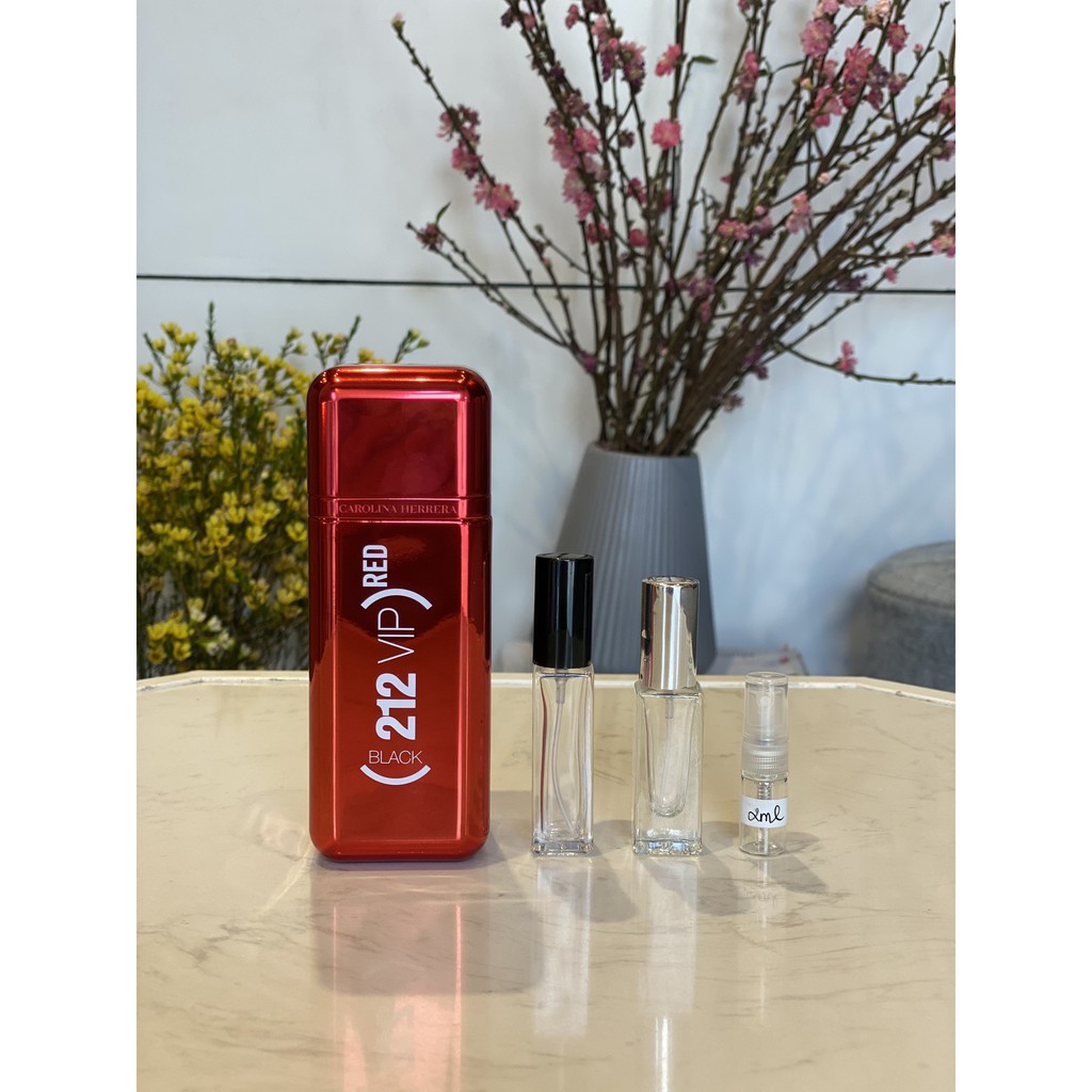 Nước hoa Nam Carolina Herrera 212 VIP Black Red Limited Edition (Dùng thử)