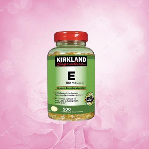 Vitamin E 180mg Kirkland 500 Viên – Mỹ 05/24