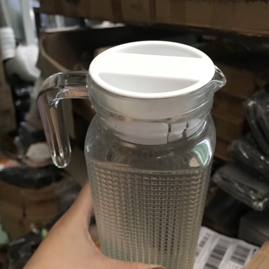 BỘ BÌNH 1 LÍT + 1 LY THUỶ TINH  330ML