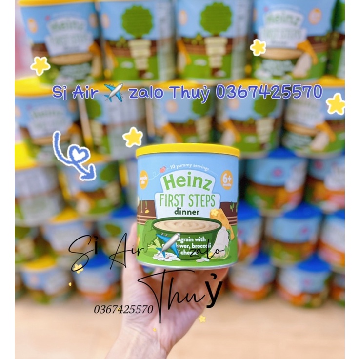 (Date 7/2023) BỘT ĂN DẶM Heinz Anh cho bé hộp 240g