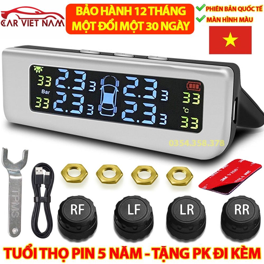 Cảm biến áp suất lốp ô tô xe hơi TPMS Cao Cấp | CHÍNH HÃNG | BH 12 TH | 1 Đổi 1 30 Ngày - CAR29