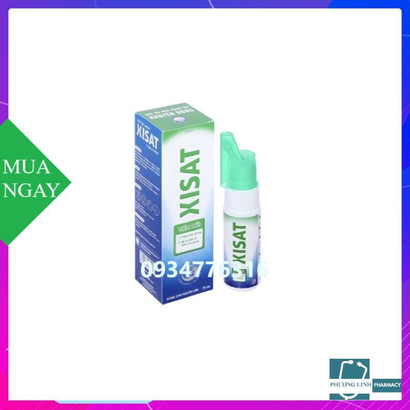 Xịt mũi XISAT ( màu xanh lá ) 75ml