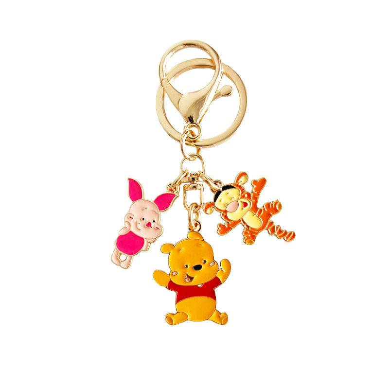 Móc Khóa Hình Gấu Pooh Dễ Thương
