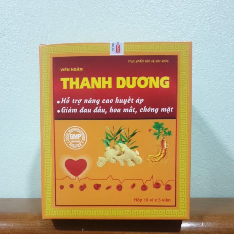 Viên ngậm Thanh Dương- Giúp nâng cao huyết áp tức thì