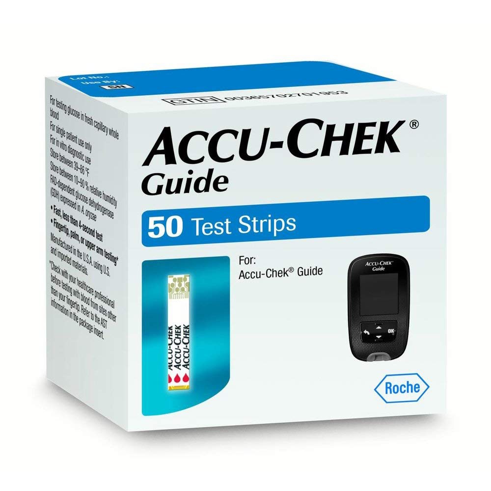 Máy Đo Đường Huyết Accu-Chek® Guide Mg/dL Kèm 25 Que Thử