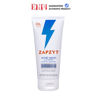 Sữa rửa mặt giảm mụn cho da dầu 2% BHA - ZAPZYT Acne Wash