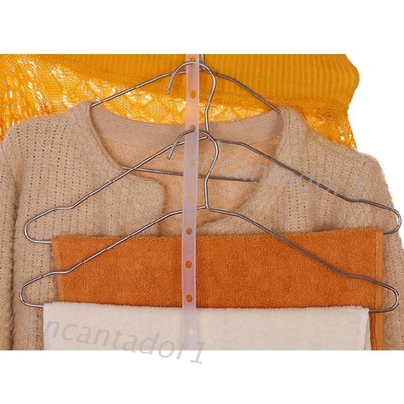 Set 5 thanh nhựa trong suốt dùng trưng bày quần áo