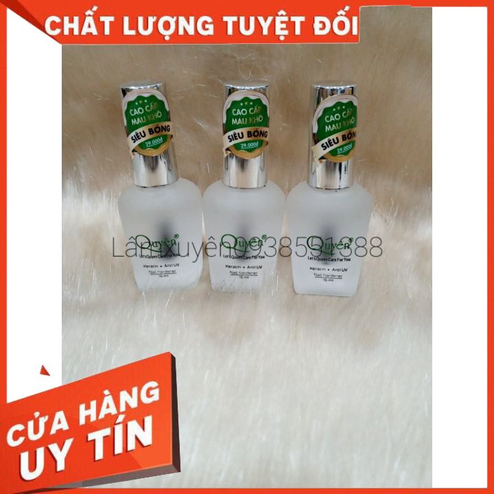 Sơn bóng mau khô QUYÊN 15ml   FREESHIP   sơn mau khô , không bong tróc , giữ bền màu , lâu phai [ chính hãng ]