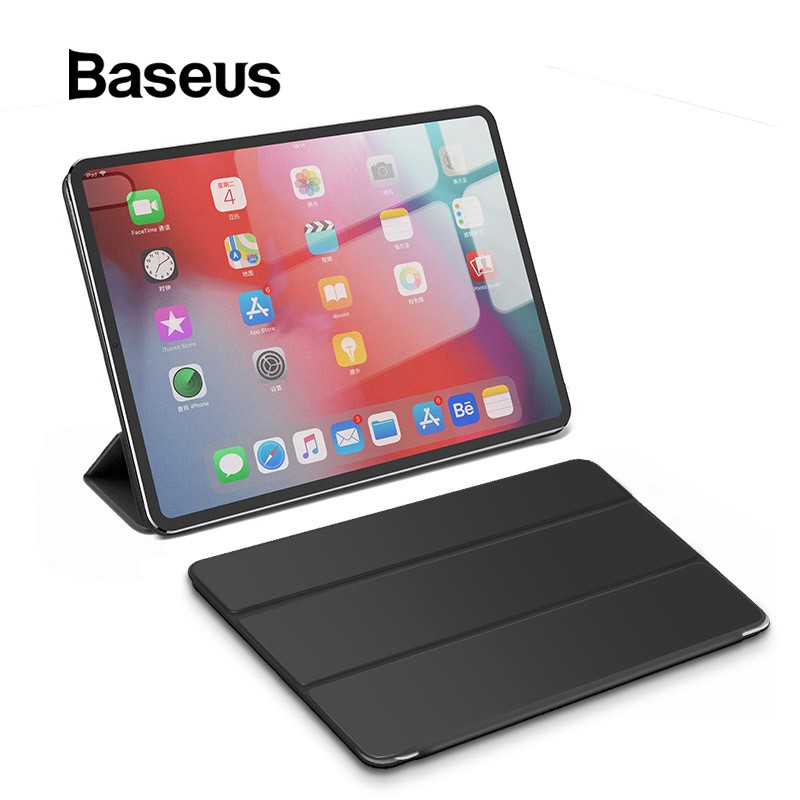 BAO DA IPAD PRO 11 BASEUS SIMPLISM Y-TYPE NAM CHÂM HÍT LƯNG CHÍNH HÃNG [NEW 100%]