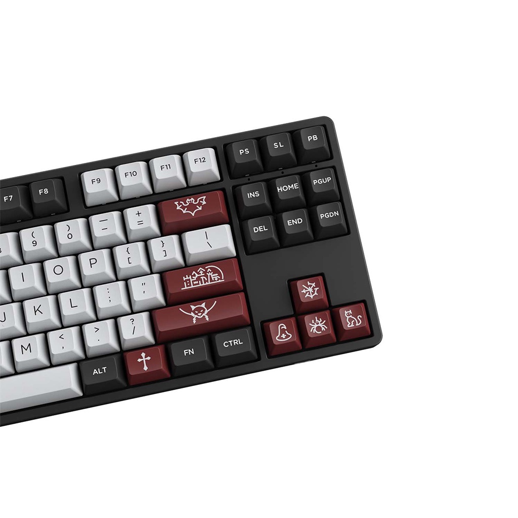 Bàn phím cơ AKKO 5087B Multi-modes Dracula Castle- Bảo Hành Chính Hãng 24 Tháng