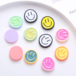 Croc Jibz Smiley Charms Diy Charm Phụ Kiện Trang Trí Khóa Dép Giày Nữ
