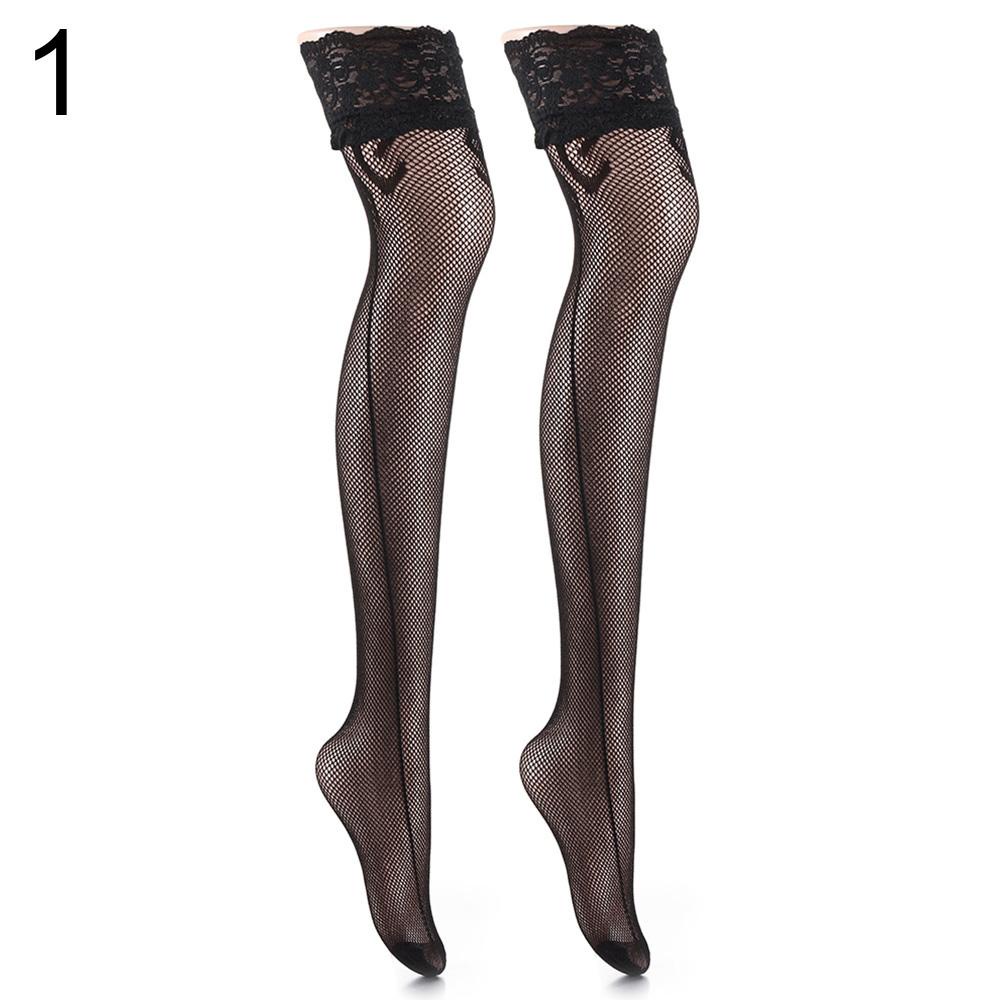 Bộ Đồ Lót Ren Co Giãn Cao Qua Gối Đính Nơ Dễ Thương