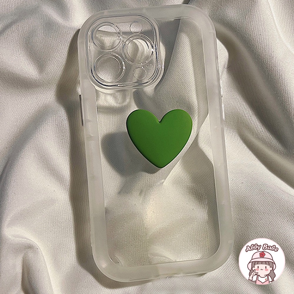 Ốp Điện Thoại TPU Mềm Chống Sốc In Hình Trái Tim Màu Macaron Cho Iphone 11 7Plus 13 12 11 Pro Max X XS 12 13 XR