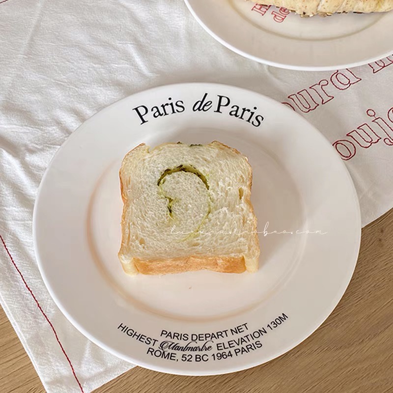 Đĩa chữ Paris - Paris de Paris 20cm