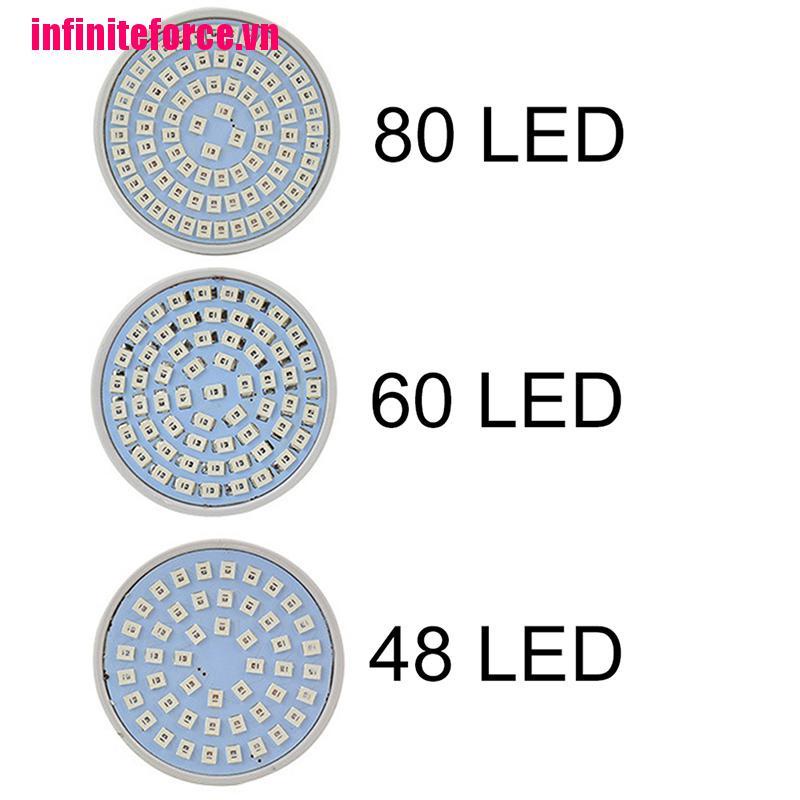 Bóng Đèn Led Kích Thích Tăng Trưởng Thực Vật 48 / 60 / 80 220v