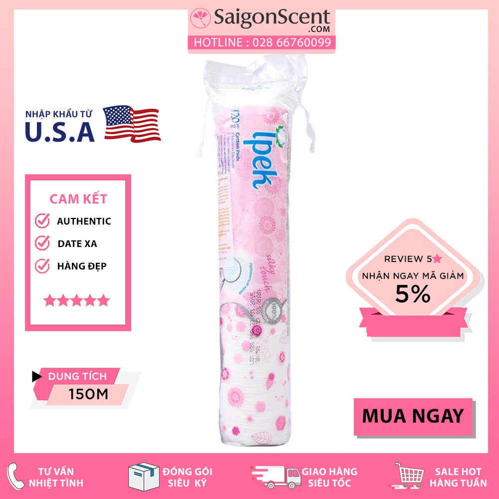 Bông tẩy trang Ipek