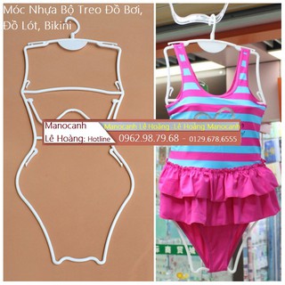 Móc Nhựa Bộ 30 Chiếc Treo Đồ Lót. Đồ Bơi, Bikini