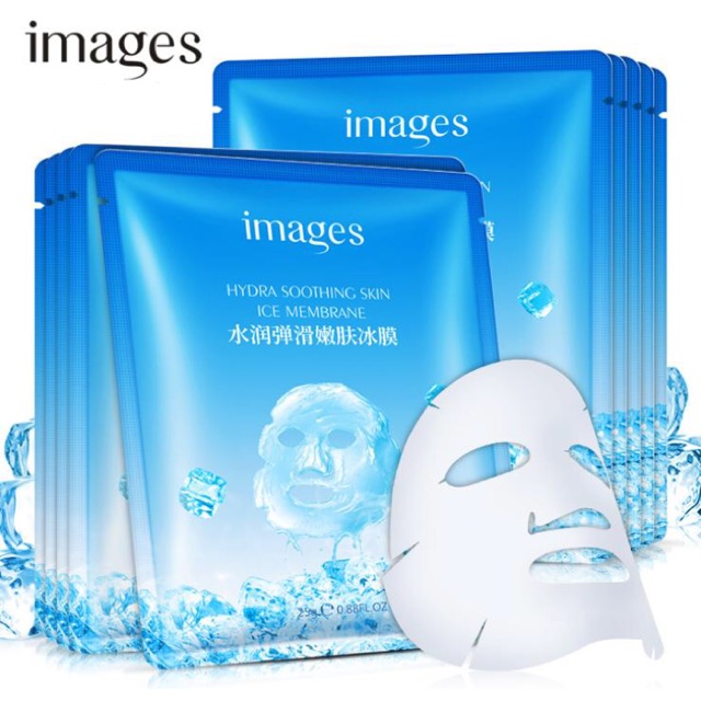 Mặt nạ Đá Băng Hydra Smoothing Skin Ice Membrane - mask nội địa Trung Bioaqua